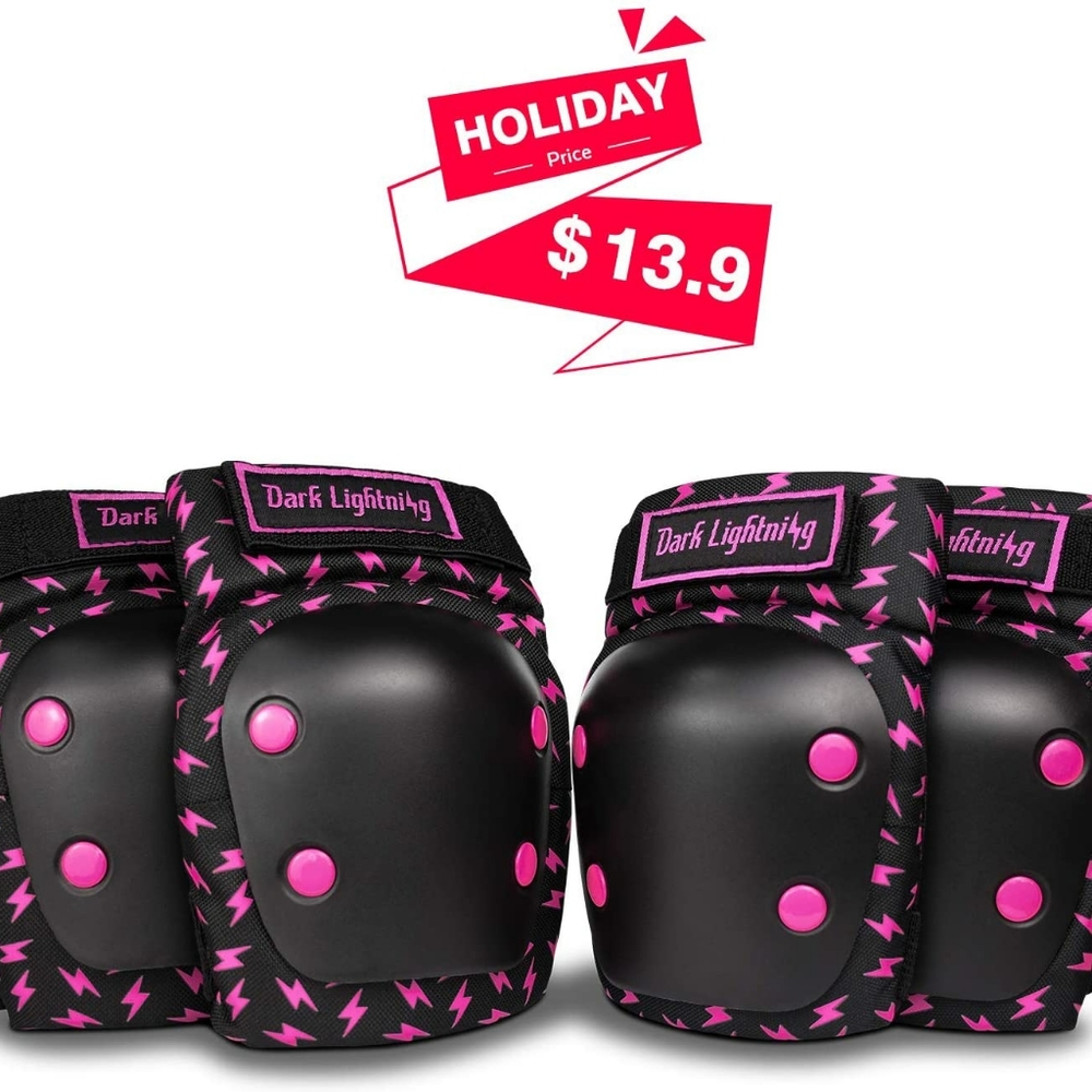 Knee Pads for Kids , toddler, Youth and elbow Dark